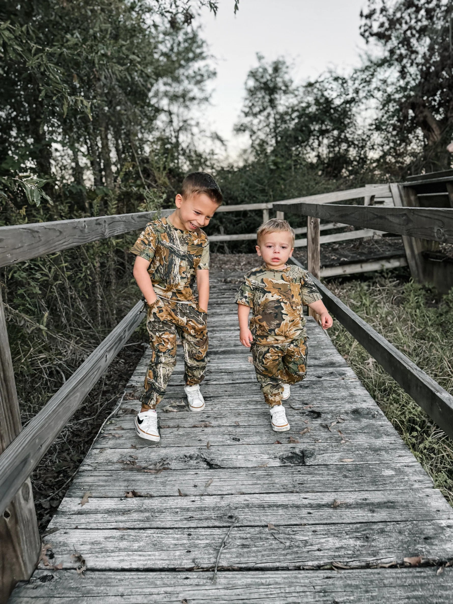Realtree Little Bipsy Kid's Camo Short Sleeve Crewneck T-Shirt - Realtree Advantage Classic