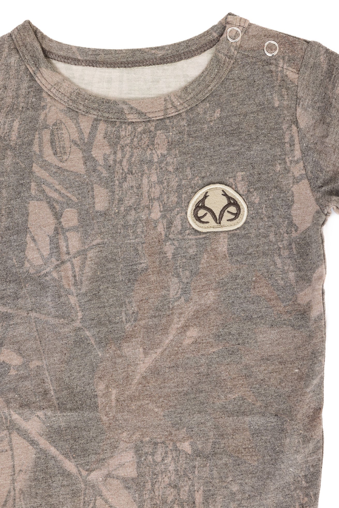 Realtree 3-Pack Camo Baby Onesies - Realtree Xtra,  Hardwoods, Original