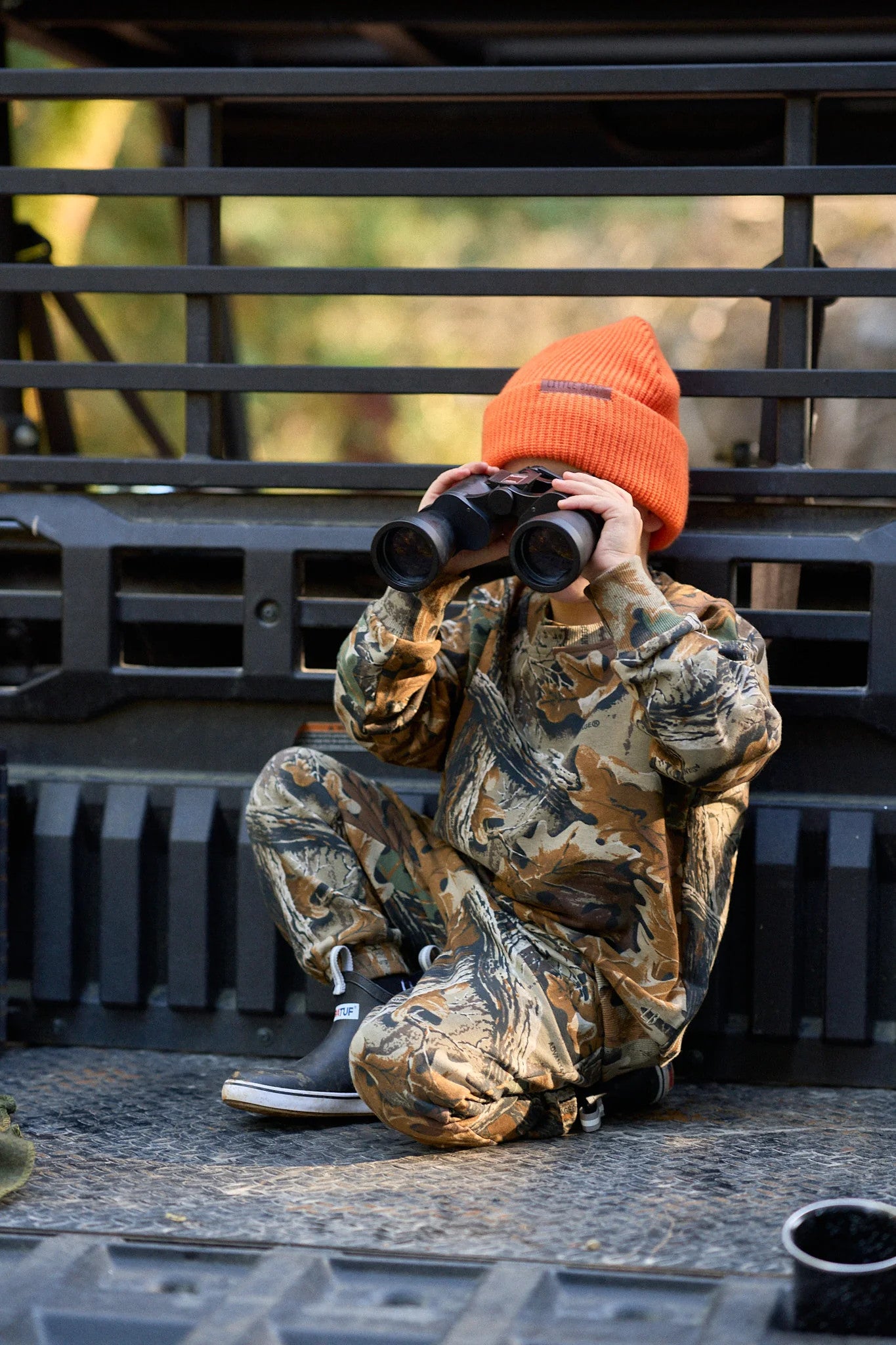 Realtree Little Bipsy Kid's Camo Long Sleeve Crewneck - Realtree Advantage Classic