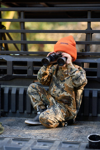 Realtree Little Bipsy Kid's Camo Long Sleeve Crewneck - Realtree Advantage Classic