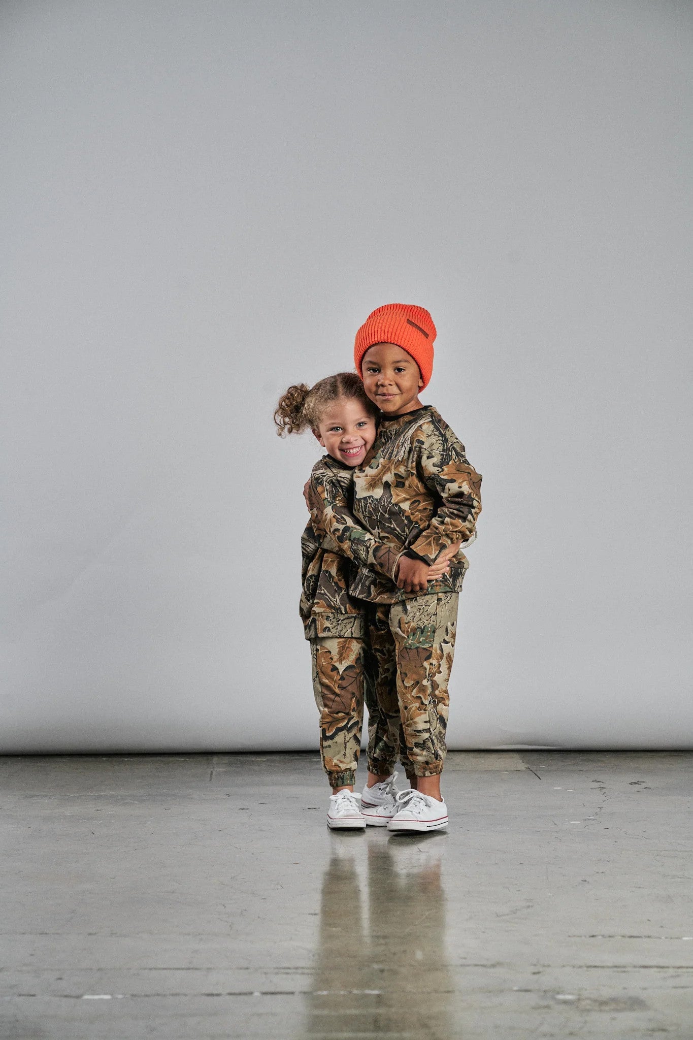 Realtree Little Bipsy Kid's Camo Long Sleeve Crewneck - Realtree Advantage Classic