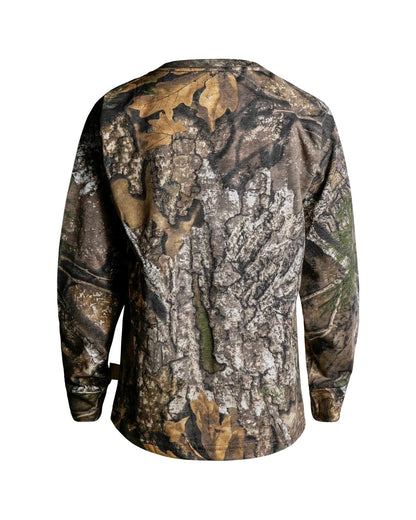 Realtree King's Camo Kids Classic Long Sleeve Hunting T-shirt - Realtree APX