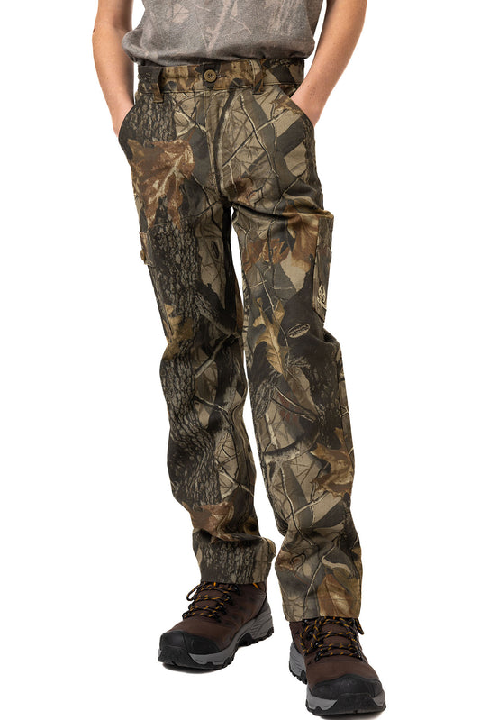 Realtree Kids 6-Pocket Camo Pants - Realtree Hardwoods
