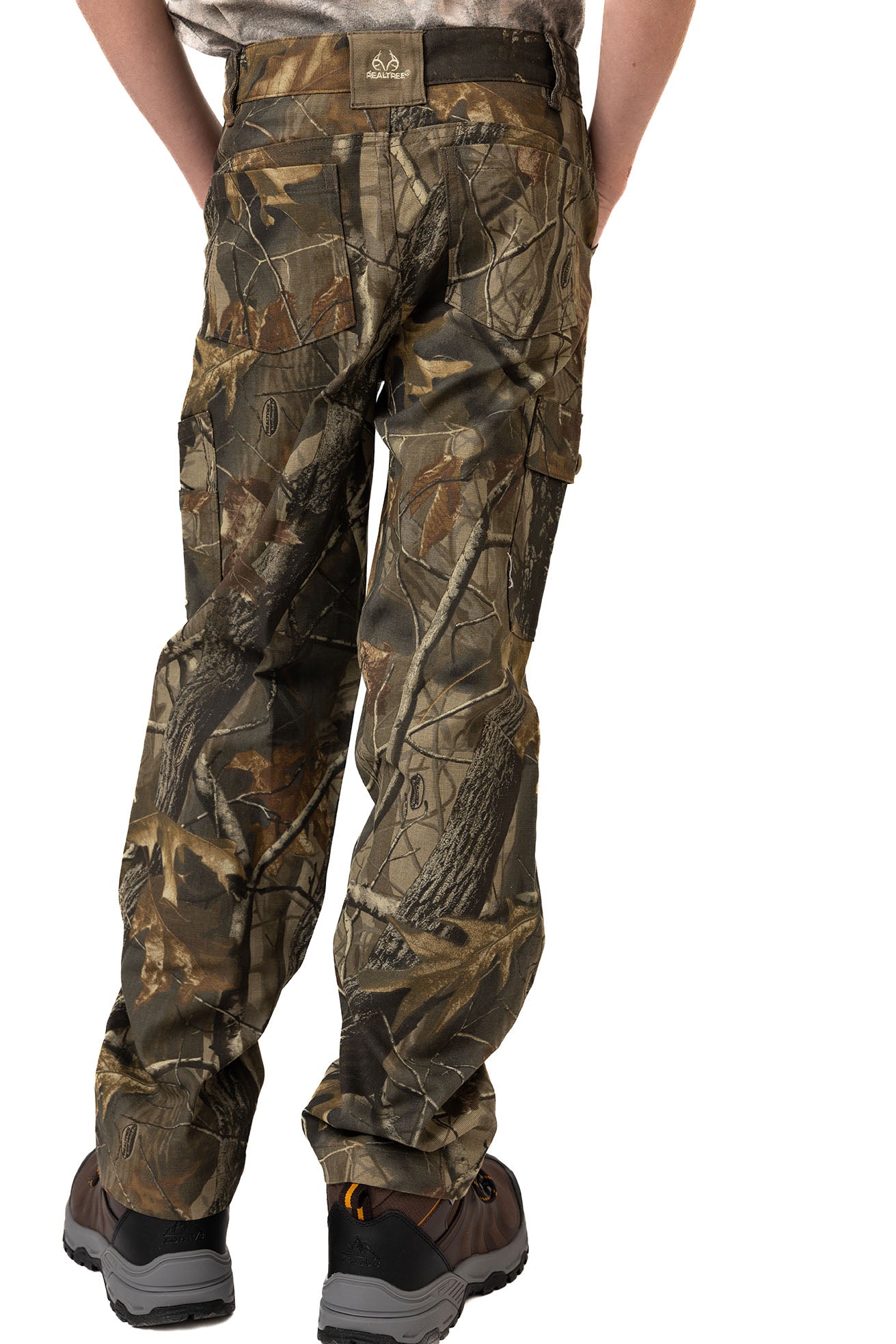 Realtree Kids 6-Pocket Camo Pants - Realtree Hardwoods