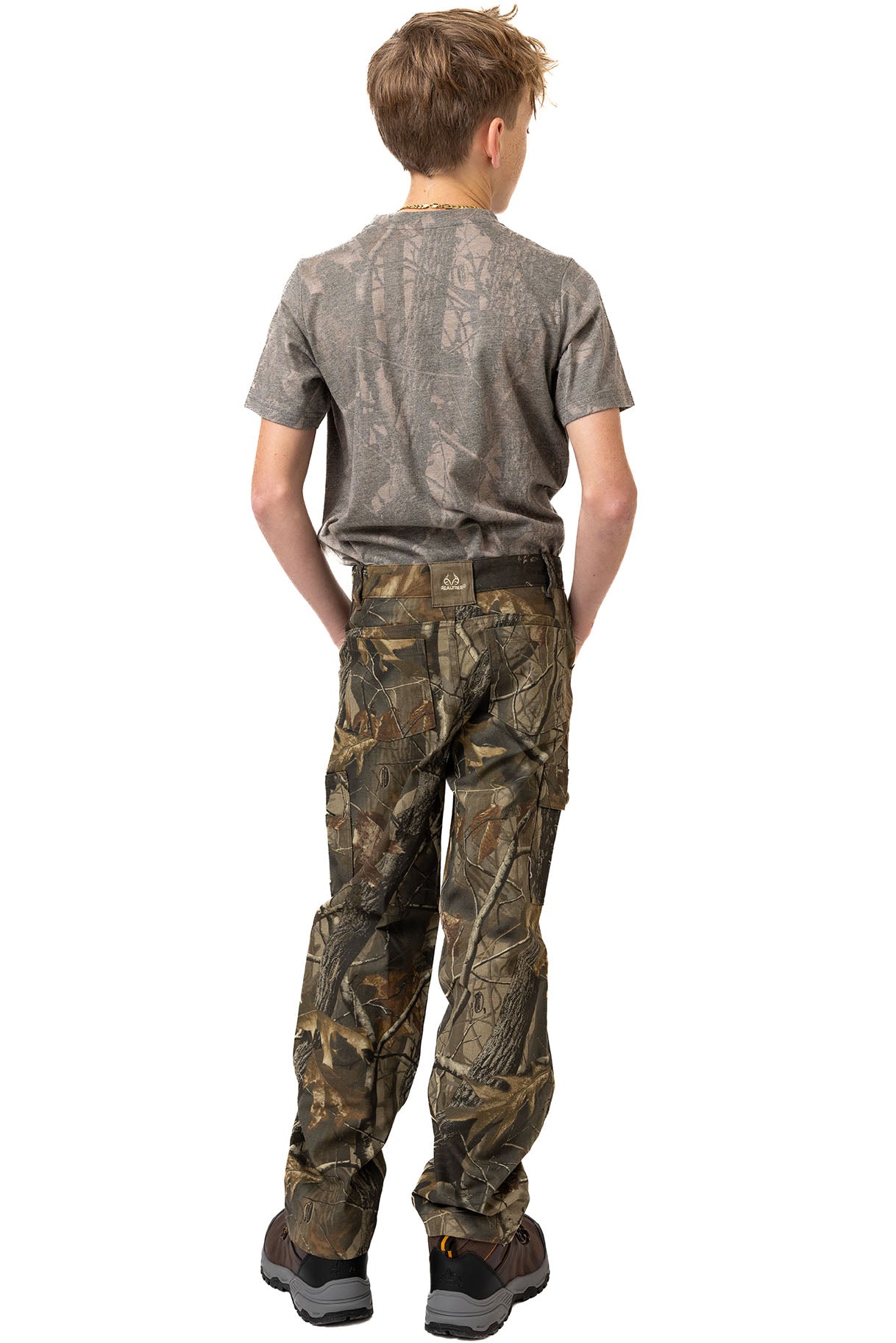 Realtree Kids 6-Pocket Camo Pants - Realtree Hardwoods