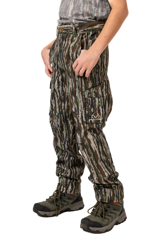 Realtree Kids 6-Pocket Camo Pants - Realtree Original