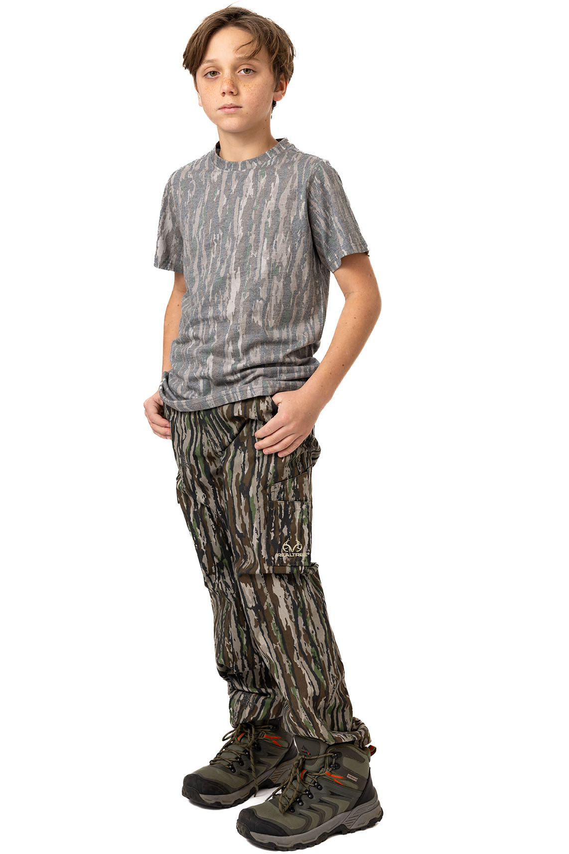 Realtree Kids 6-Pocket Camo Pants - Realtree Original