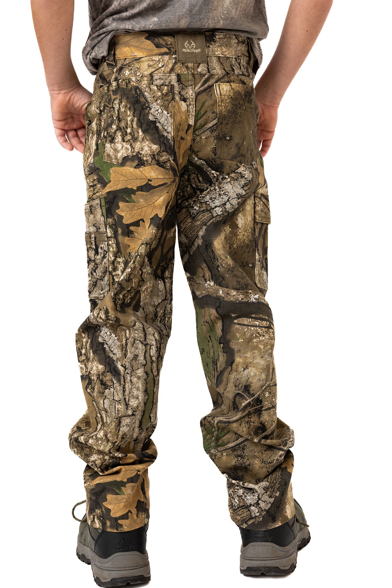 Realtree Kids 6-Pocket Camo Pants - Realtree APX