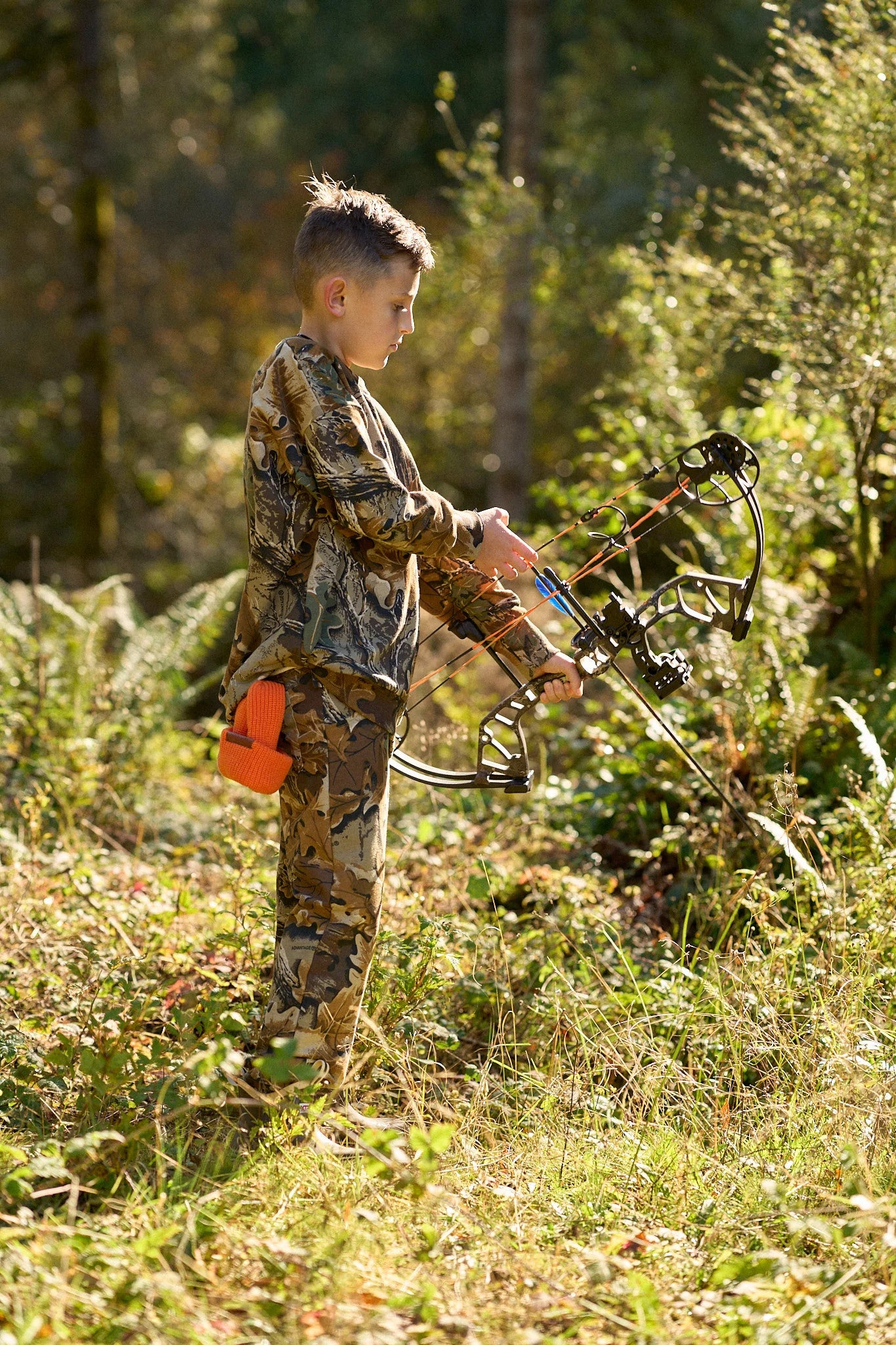 Realtree Little Bipsy Kid's Camo Sweatpants - Realtree Advantage Classic