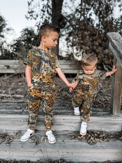 Realtree Little Bipsy Kid's Camo Sweatpants - Realtree Advantage Classic