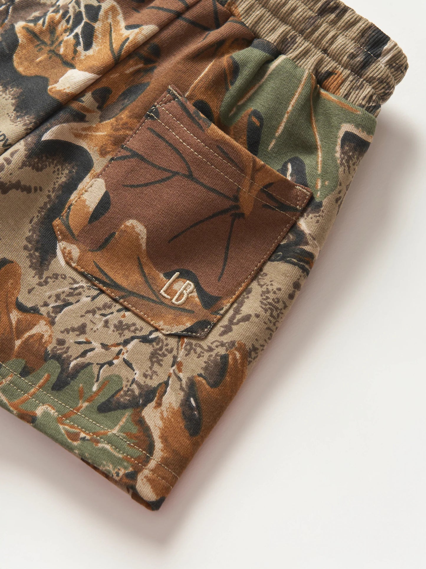 Realtree Little Bipsy Kid's Camo Sweatshort - Realtree Advantage Classic
