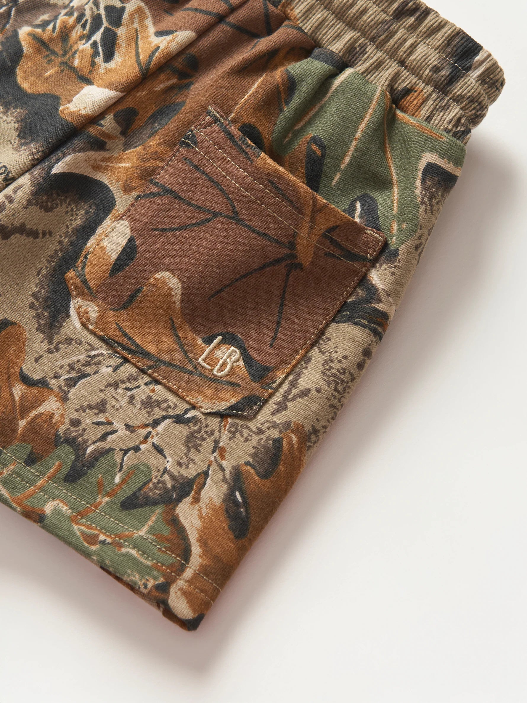 Realtree Little Bipsy Kid's Camo Sweatshort - Realtree Advantage Classic