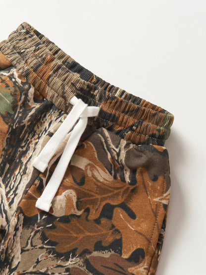 Realtree Little Bipsy Kid's Camo Sweatshort - Realtree Advantage Classic
