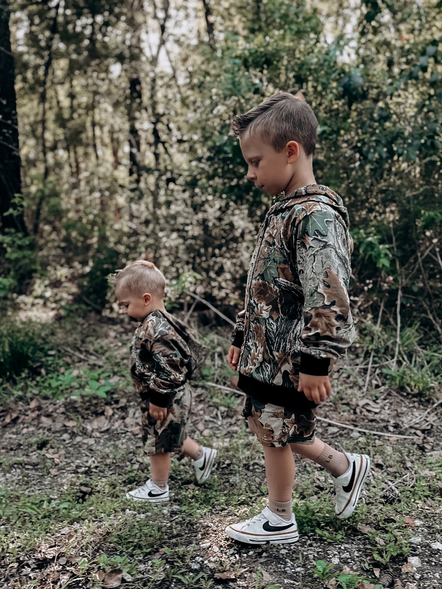 Realtree Little Bipsy Kid's Camo Sweatshort - Realtree Advantage Classic
