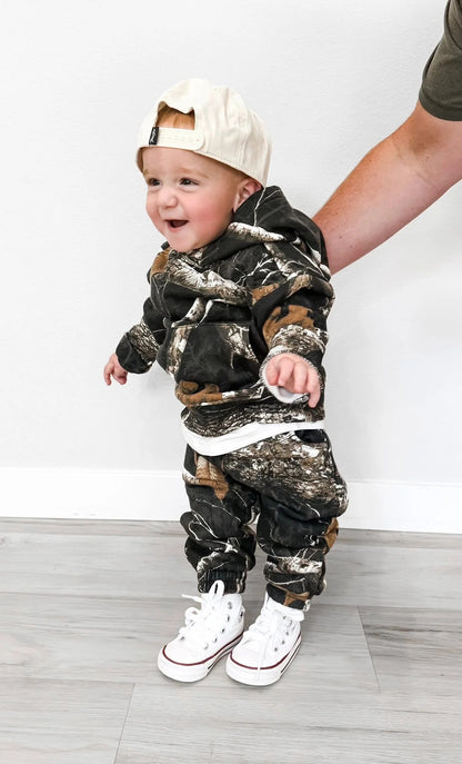 Realtree Little Bipsy Kid's Camo Sweatpants - Realtree Edge Colors