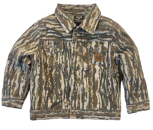 Realtree Bone Collector Toddler Trappers Quilted Camo Jacket - Realtree Original