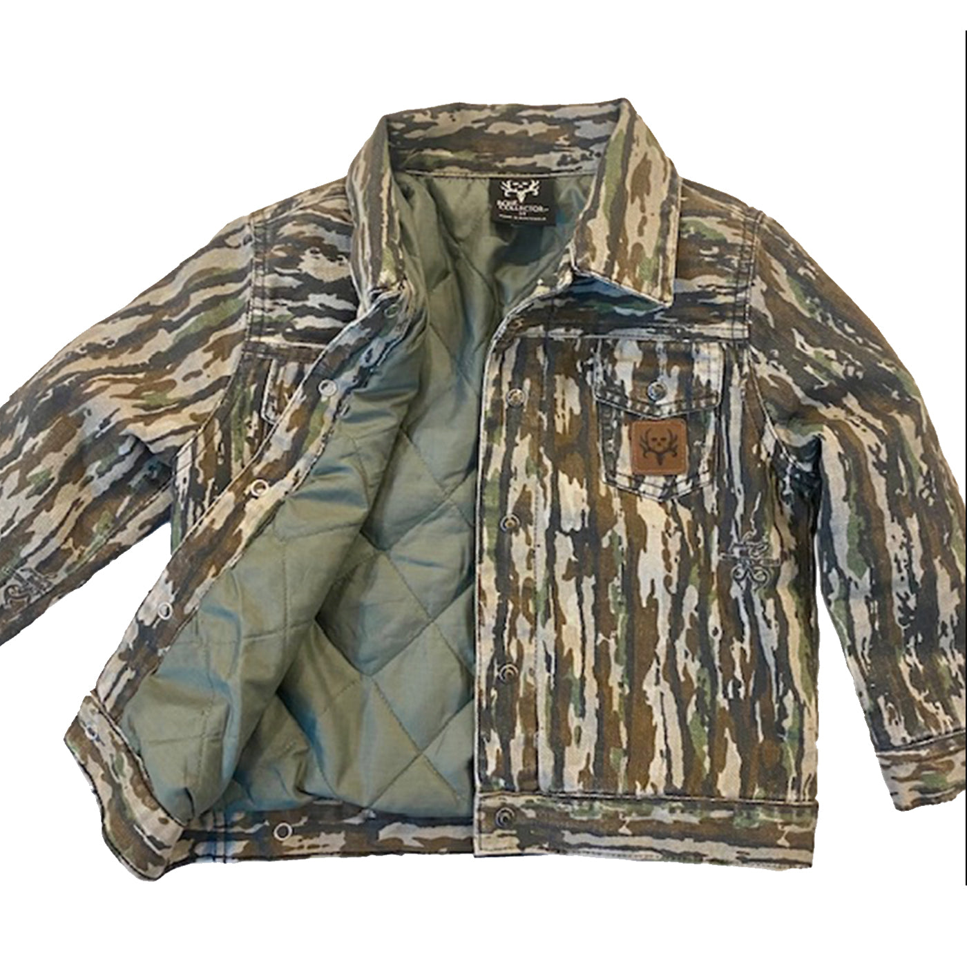 Realtree Bone Collector Toddler Trappers Quilted Camo Jacket - Realtree Original