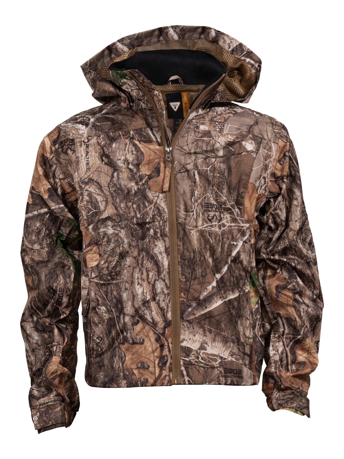 Realtree King's Camo Kid's Climatex Rainwear Hunting Jacket - Realtree EDGE