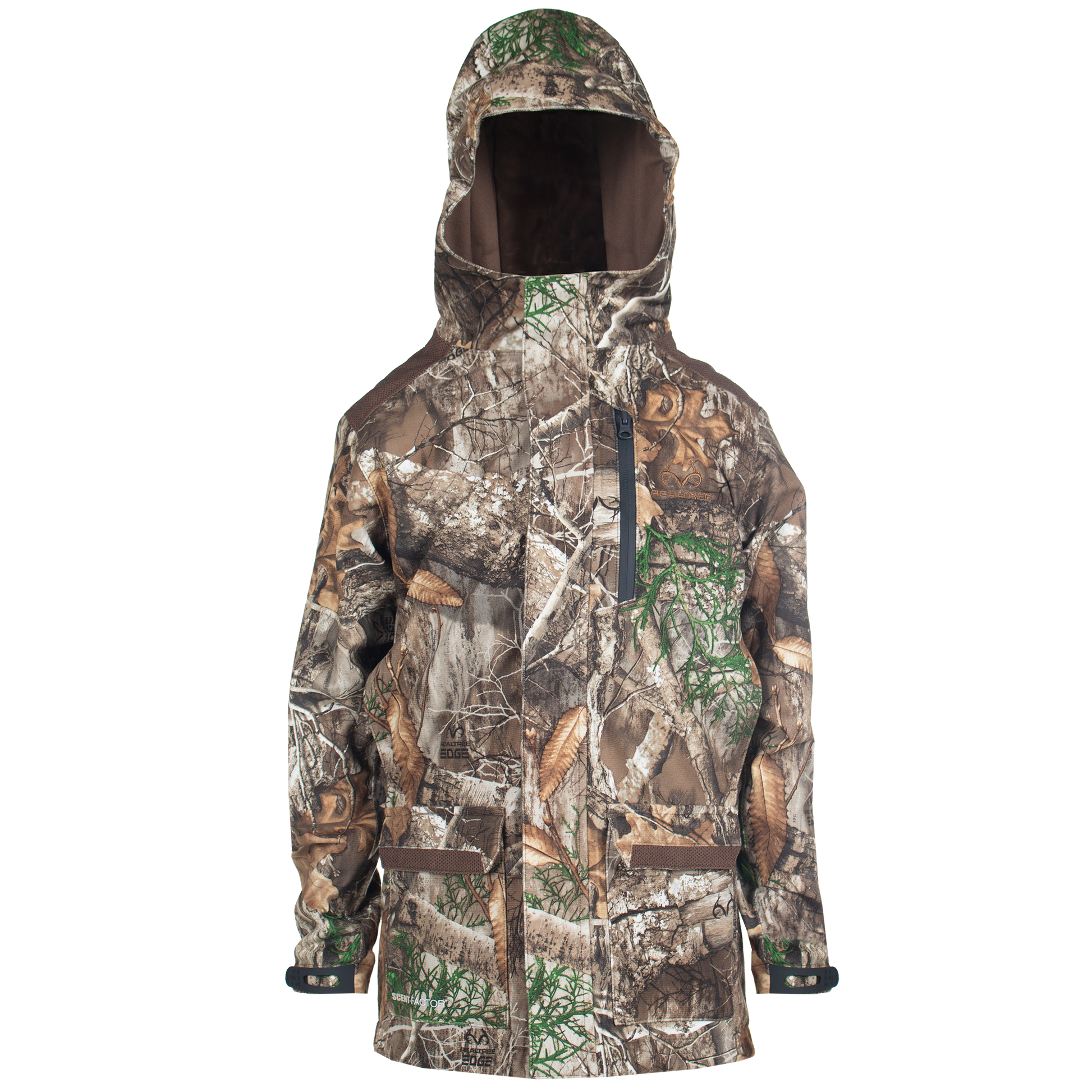 Realtree Habit Kid's Scent Factor Hunting Jacket - Realtree Camo