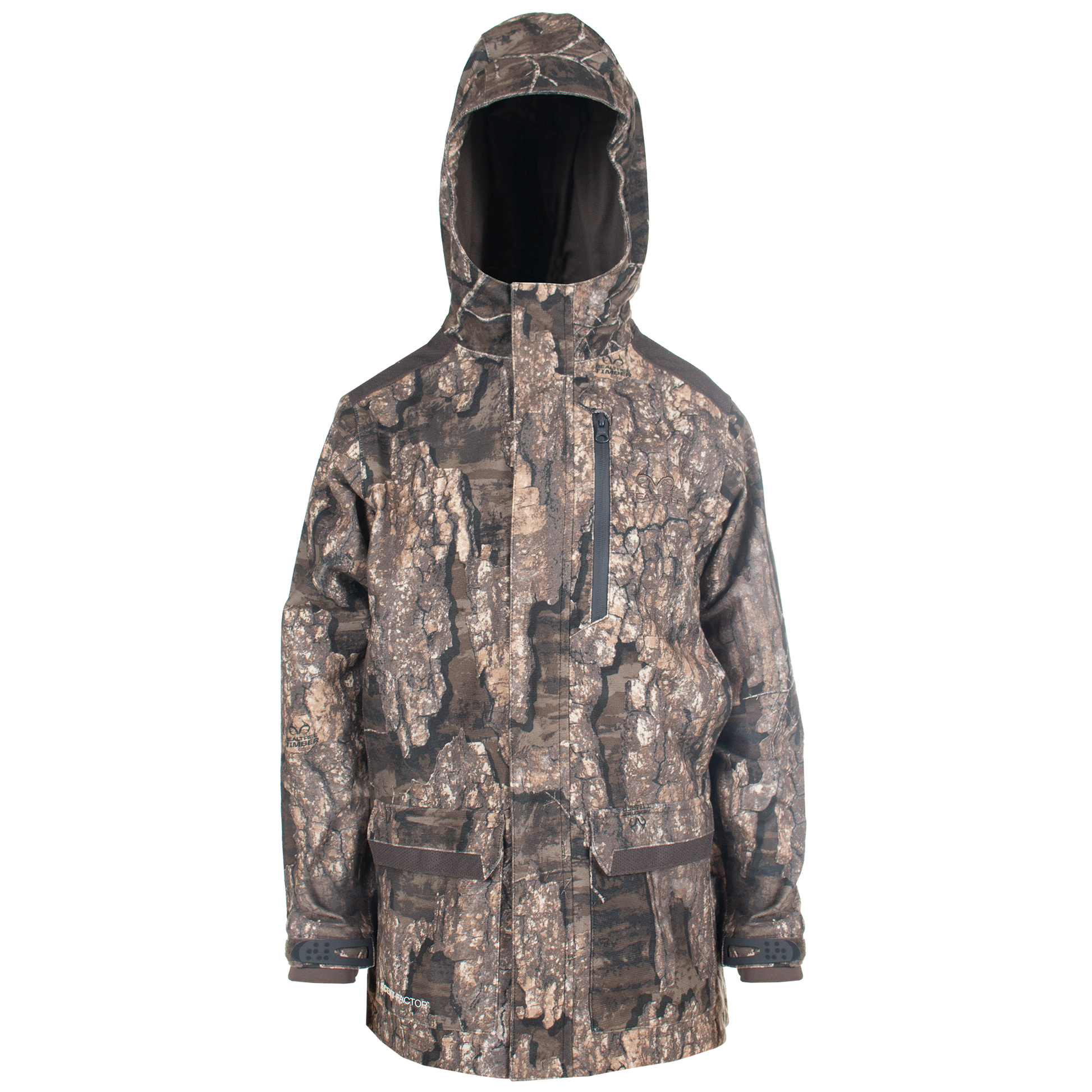 Realtree Habit Kid's Scent Factor Hunting Jacket - Realtree Camo