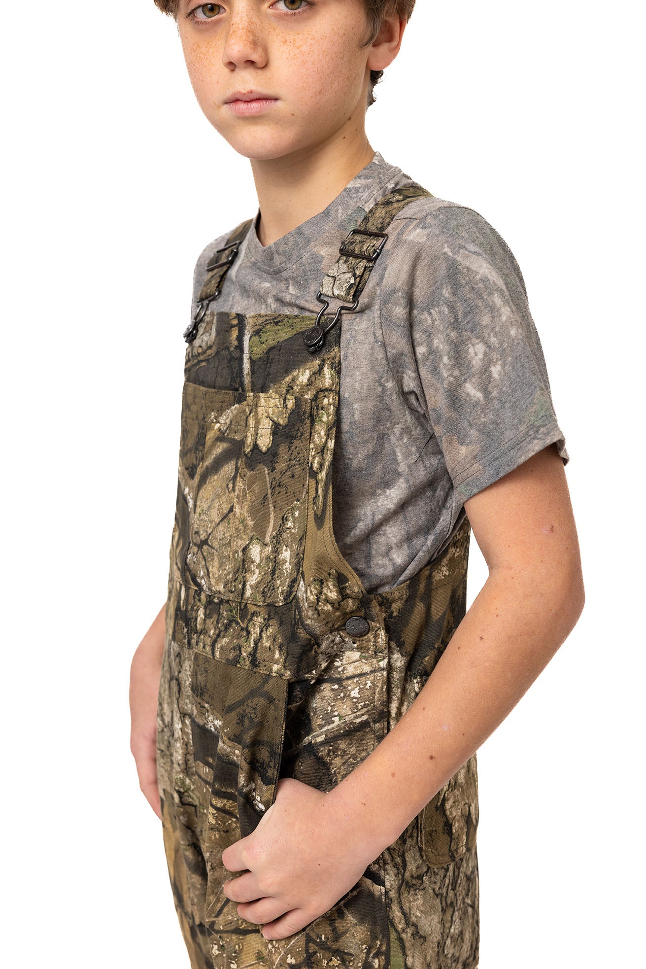 Realtree Youth Hunting Bib Overalls - Realtree APX