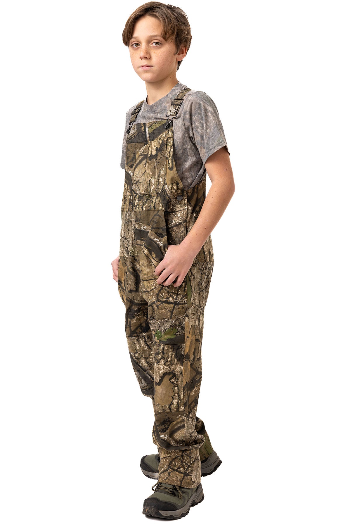 Realtree Youth Hunting Bib Overalls - Realtree APX