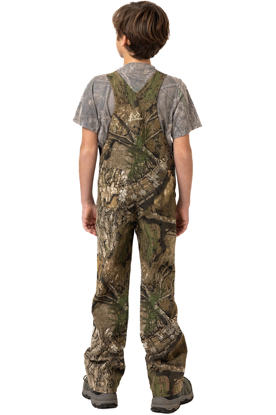 Realtree Youth Hunting Bib Overalls - Realtree APX