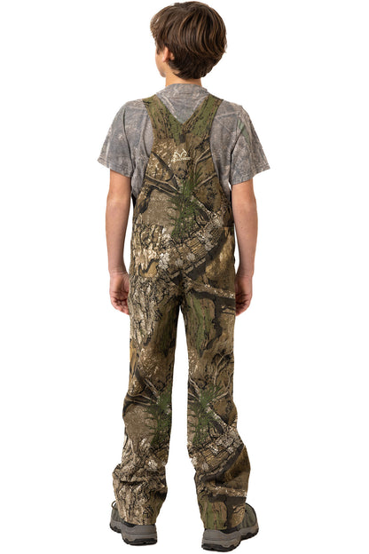 Realtree Youth Hunting Bib Overalls - Realtree APX
