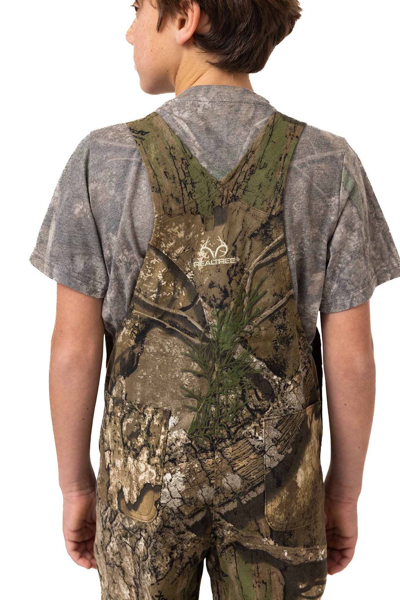 Realtree Youth Hunting Bib Overalls - Realtree APX
