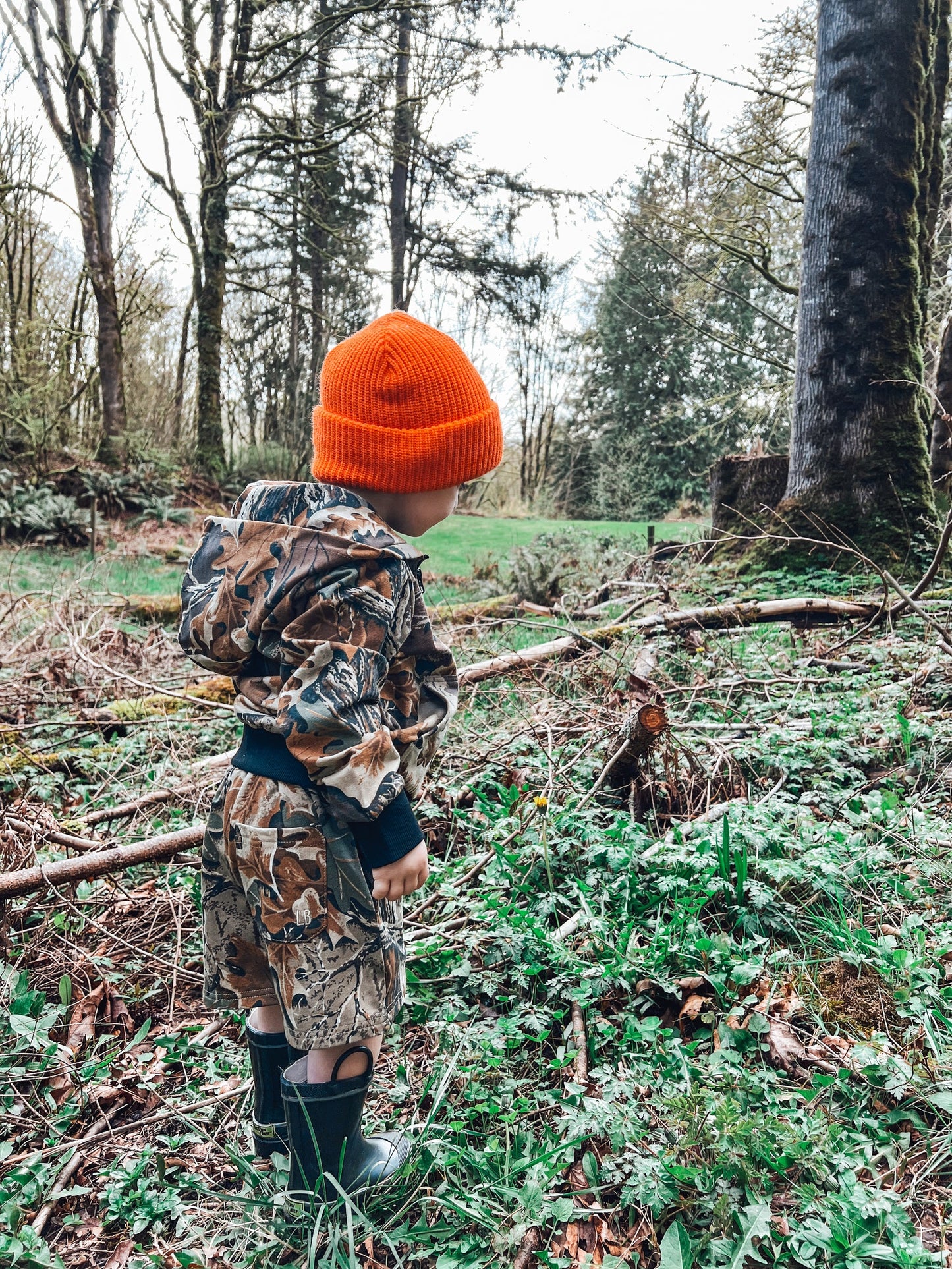 Realtree Little Bipsy Kid's Camo Zipper Hoodie - Realtree Advantage Classic