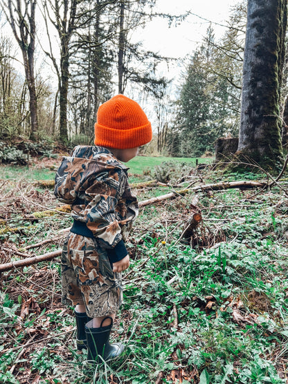 Realtree Little Bipsy Kid's Camo Zipper Hoodie - Realtree Advantage Classic