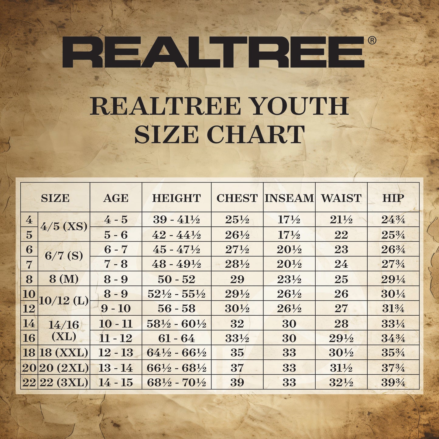 Realtree Habit Kid's Big Realtree Logo Hoodie