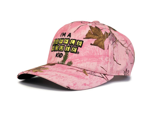 Realtree Waffle House Kid's Pink Camo Hat - Realtree XTRA Colors