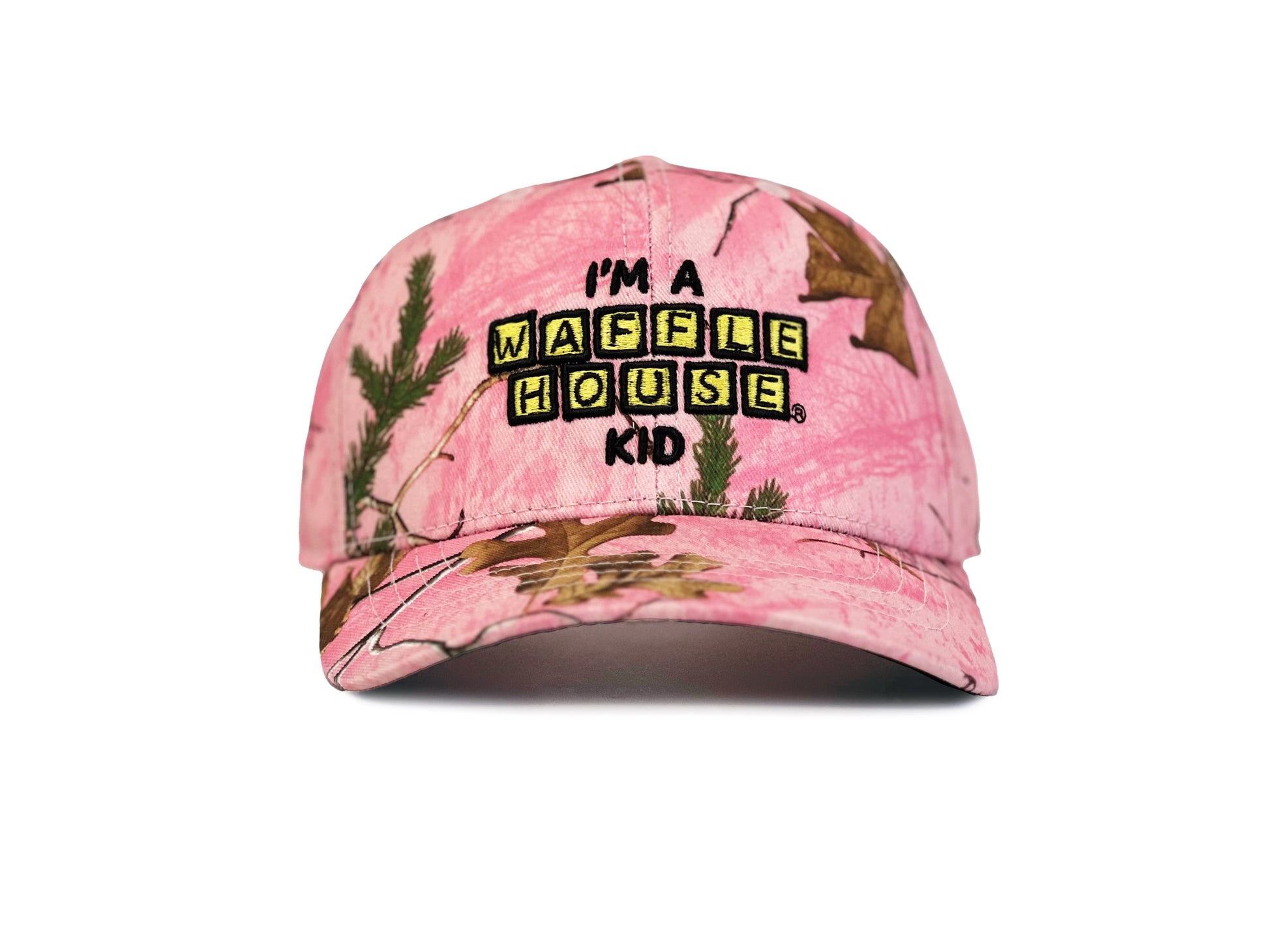 Realtree Waffle House Kid's Pink Camo Hat - Realtree XTRA Colors