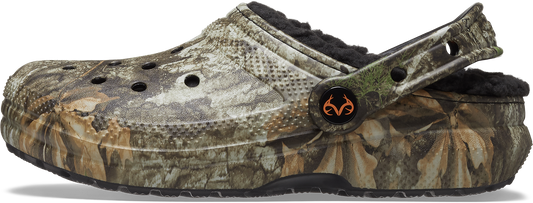 Realtree Crocs Kid's Lined Classic Camo Clog - Realtree APX