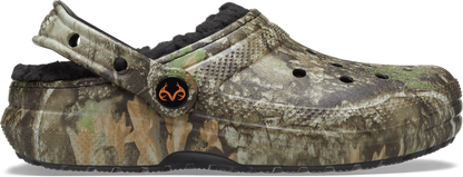 Realtree Crocs Kid's Lined Classic Camo Clog - Realtree APX