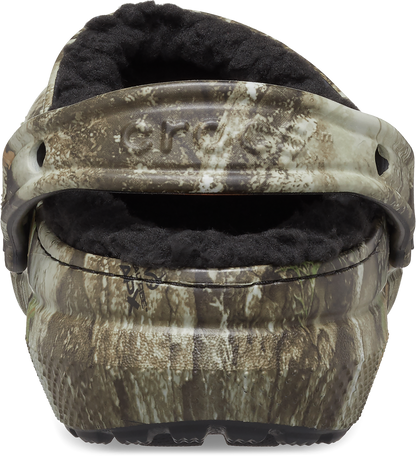 Realtree Crocs Kid's Lined Classic Camo Clog - Realtree APX