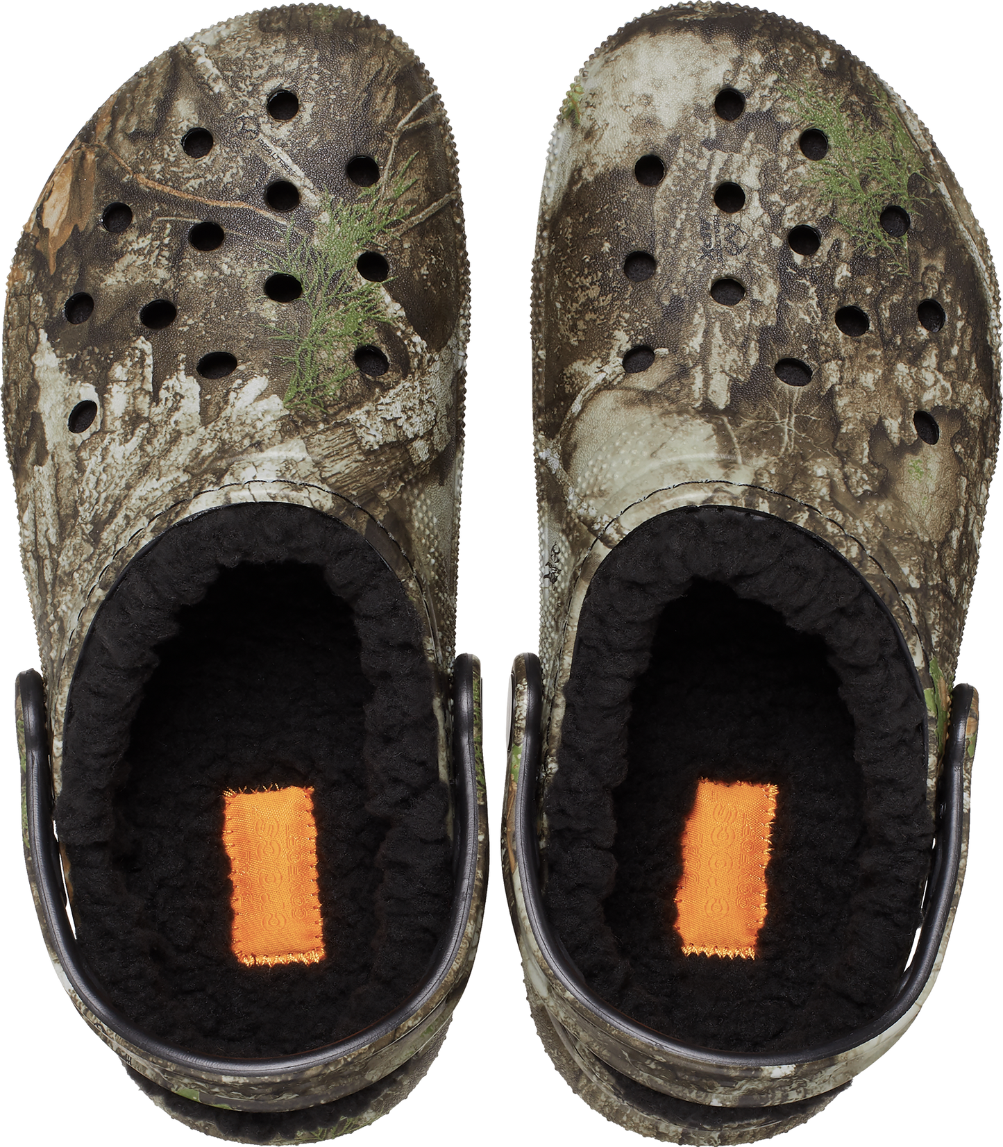 Realtree Crocs Kid's Lined Classic Camo Clog - Realtree APX