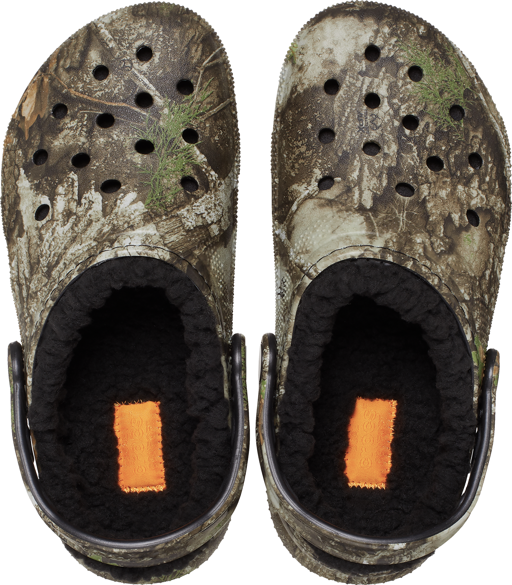 Realtree Crocs Kid's Lined Classic Camo Clog - Realtree APX