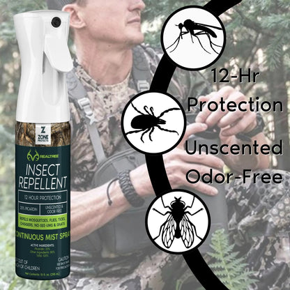 Realtree Zone Protects Buckmaster Bundle; Insect Repellent + Deer Attractants - Realtree EDGE