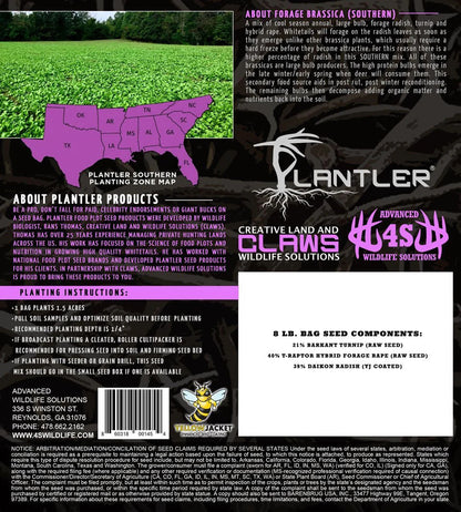 Realtree 4S Advanced Wildlife Solutions Plantler Forage Brassica