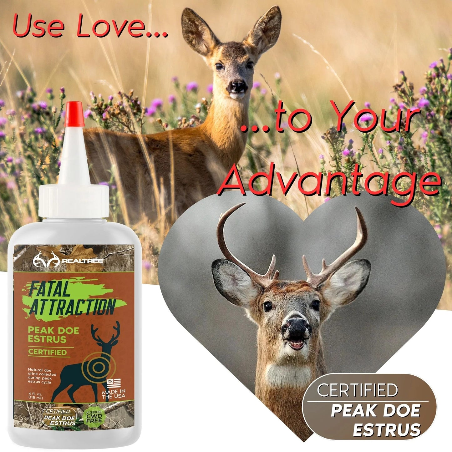 Realtree Zone Protects Deer Attractants; Fatal Attraction Big Buck Bundle - Realtree EDGE