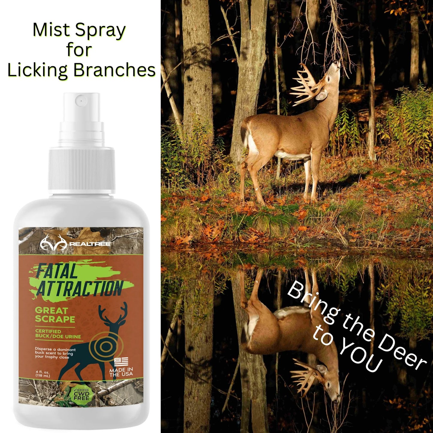 Realtree Zone Protects Fatal Attraction Deer Attractant Great Scrape - Realtree EDGE