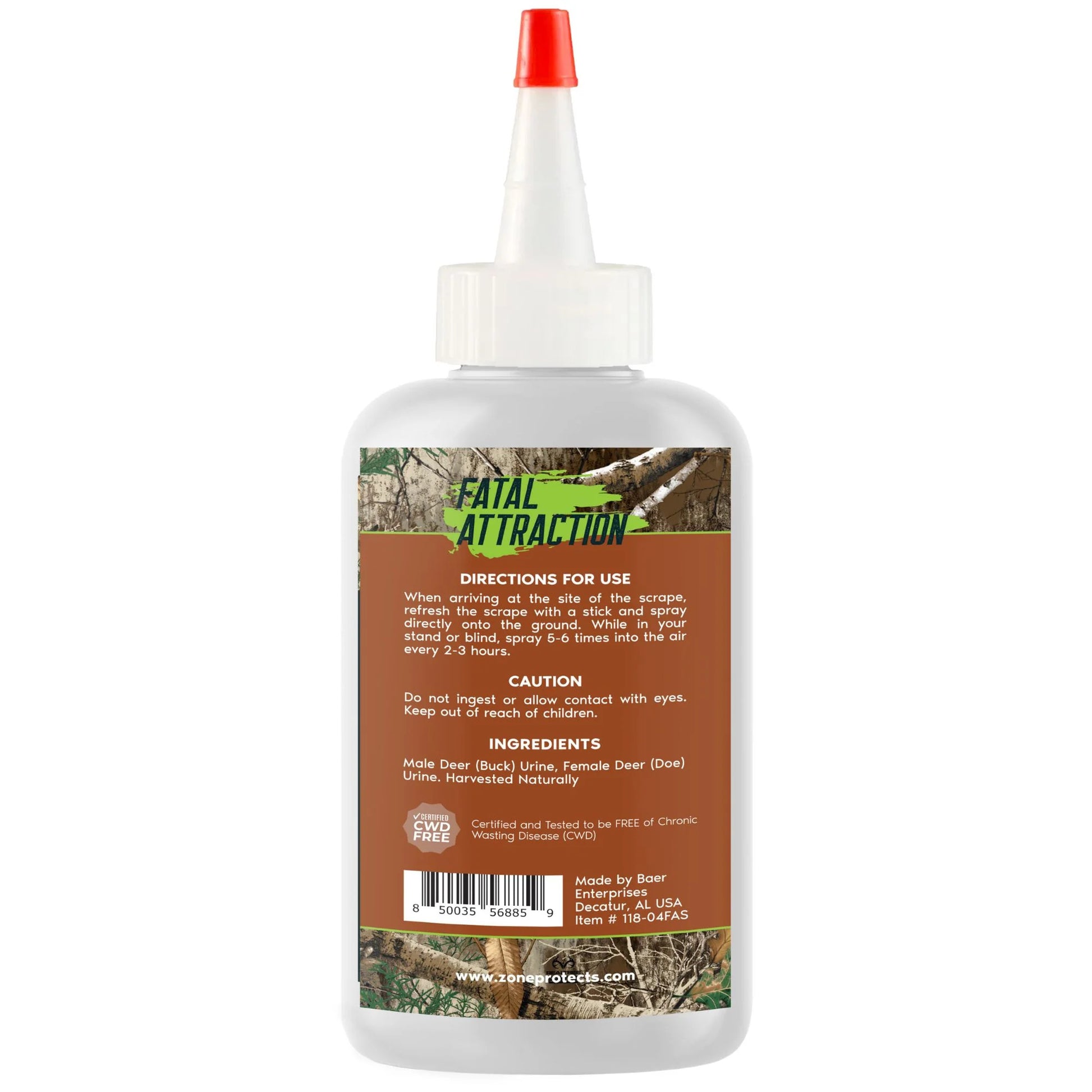Realtree Zone Protects Fatal Attraction Deer Attractant Great Scrape - Realtree EDGE