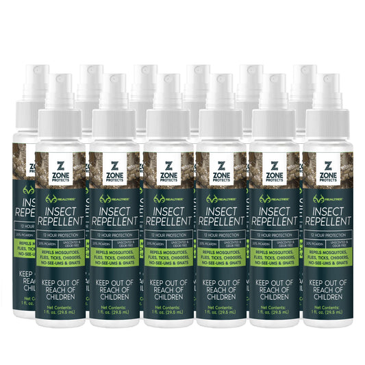 Realtree Zone Protects Unscented Insect Repellent 1 oz Master Case of 12 - Realtree EDGE