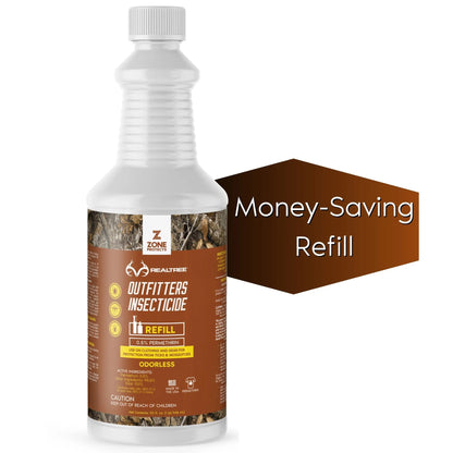 Realtree Zone Protects Permethrin Refill, 32oz - Realtree EDGE