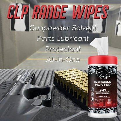 Realtree Zone Protects Invisible Hunter CLP Gun & Bow Cleaner/Lubricant/Protectant Wipes - Realtree