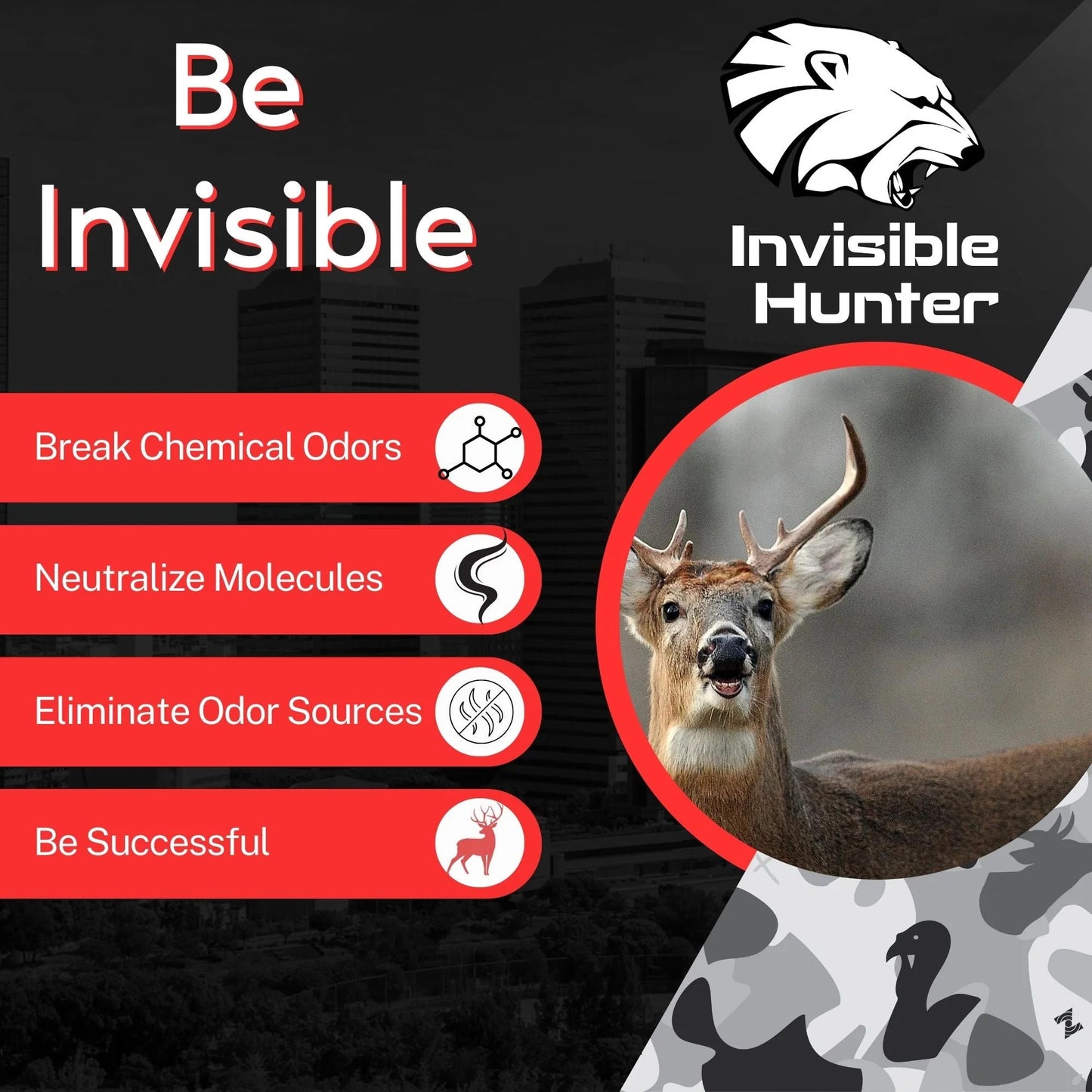 Realtree Zone Protects Invisible Hunter Scent Eliminator Continuous Spray + Refill - Realtree