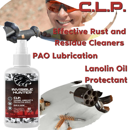 Realtree Zone Protects Invisible Hunter CLP for Gun & Bow 4oz Spray - Realtree