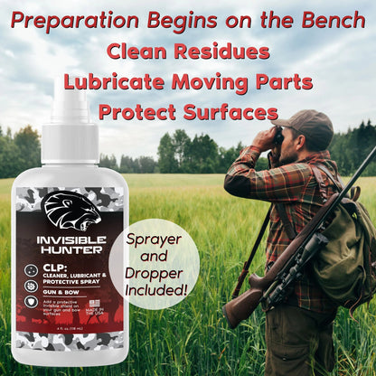 Realtree Zone Protects Invisible Hunter CLP for Gun & Bow 4oz Spray - Realtree